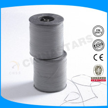 0.5MM to 10MM PET film backing standard retro reflective thread for weaving